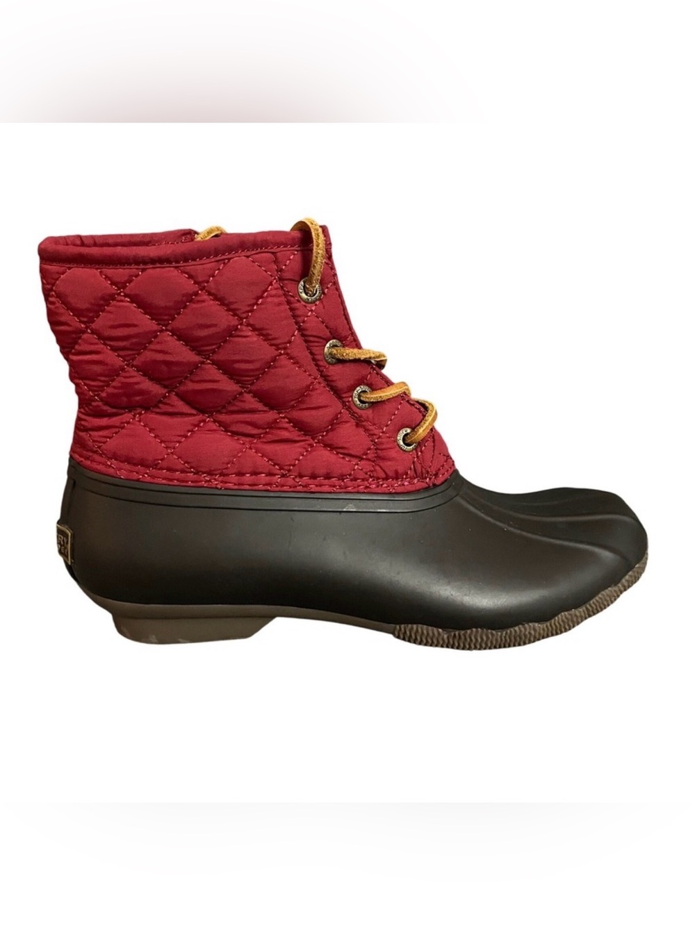 Sperry Top Sider Quilted
Waterproof Rubber Duck Boots
Women's Size 6.5 Red